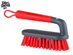 Dirt Devil red and gray utility brush with a loop handle.