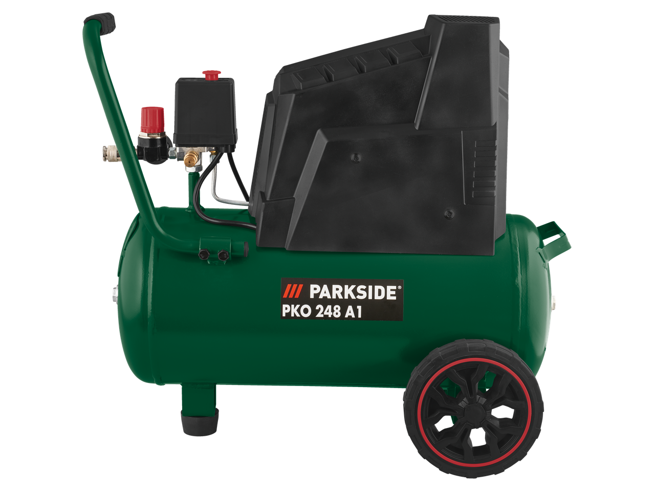 Компресор Parkside PKO 248 A1 с колела.
