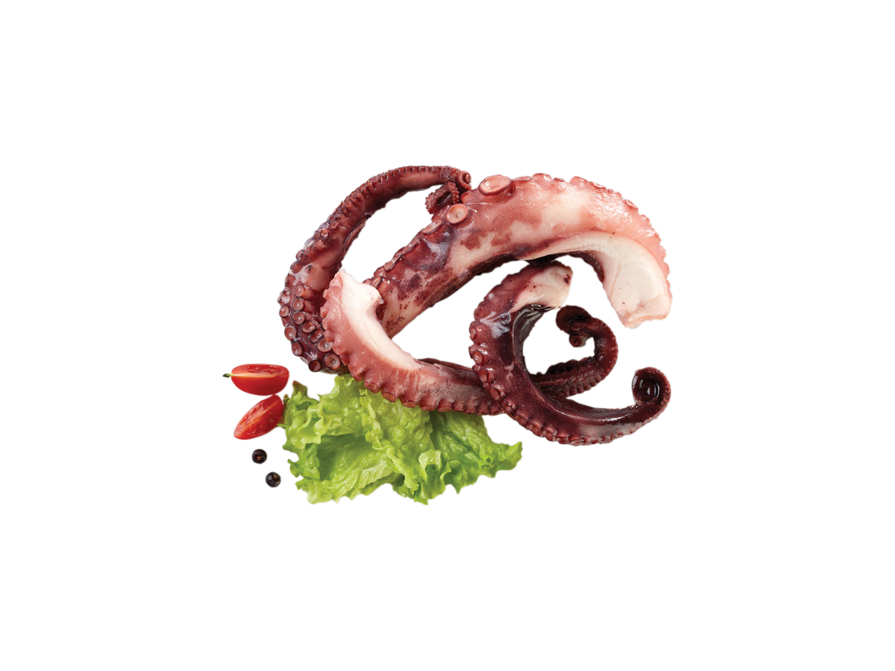 Tentacoli di polpo scottati