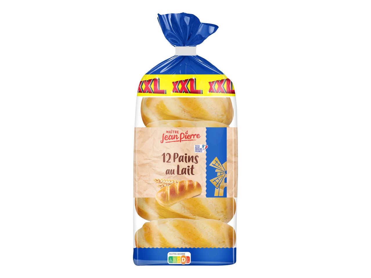 Un paquet de petits pains au sel de la marque Pidy.