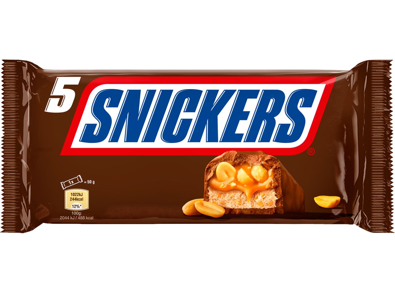 Опаковка от 5 Snickers.