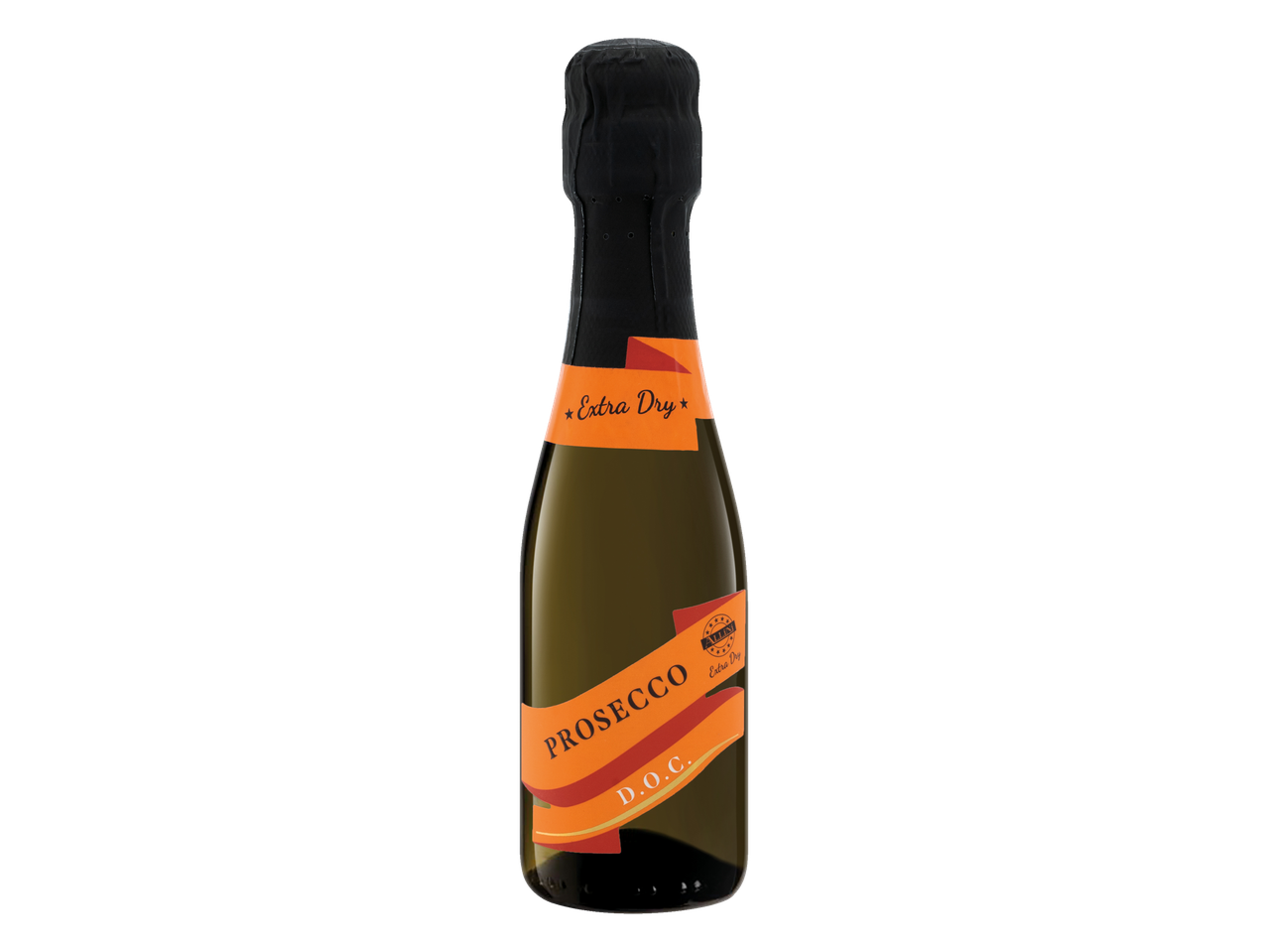 Fles Allini Prosecco, extra dry D.O.C.