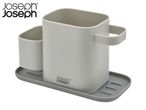Joseph Joseph's grey utensil holder with a draining tray.