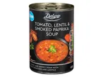 Deluxe Tomato, Lentil & Smoked Paprika Soup.
