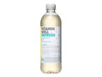 Steklenica Vitamin Well Refresh z okusom limone in kivija.