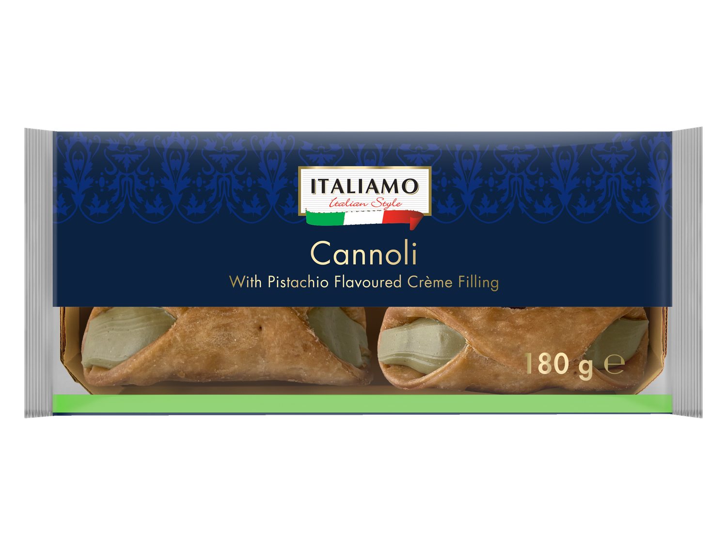 Cannoli met pistachecrème