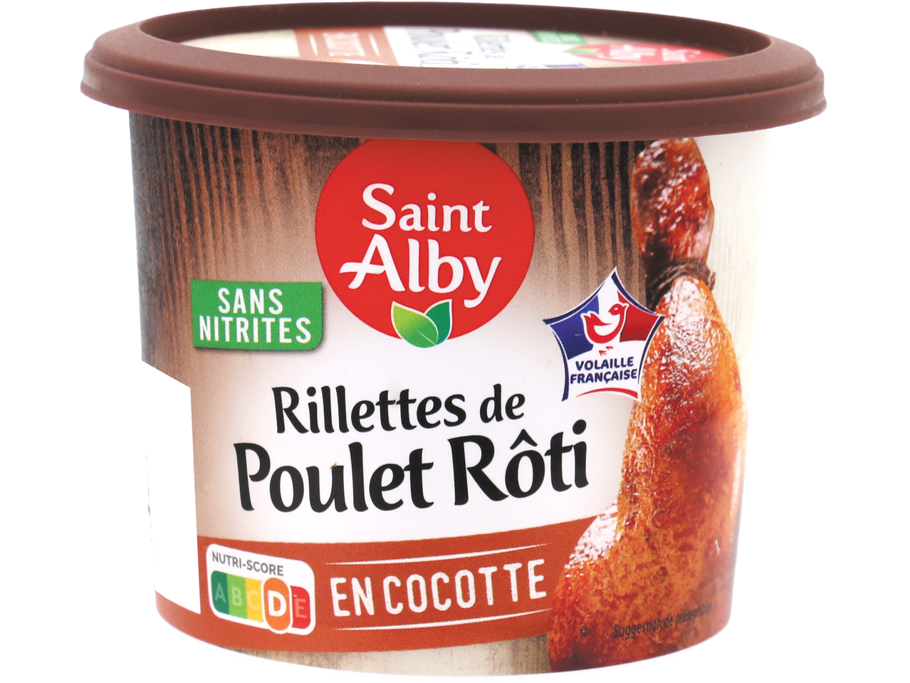 Rillettes de poulet rôti Saint Alby.
