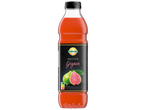 Bouteille de nectar de goyave avec Nutri-Score E et 30% de fruits minimum.