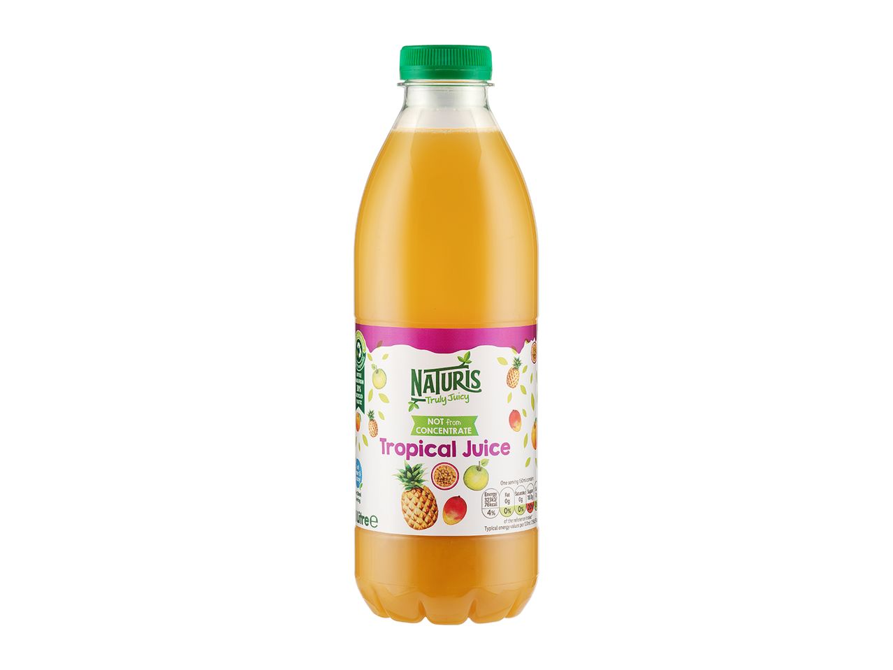 Natiris Tropical Juice, not from concentrate.