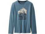 Esmara KIDS pidžama za devojčice sa planinskim printom i tekstom „MAKE YOUR TRAIL“.