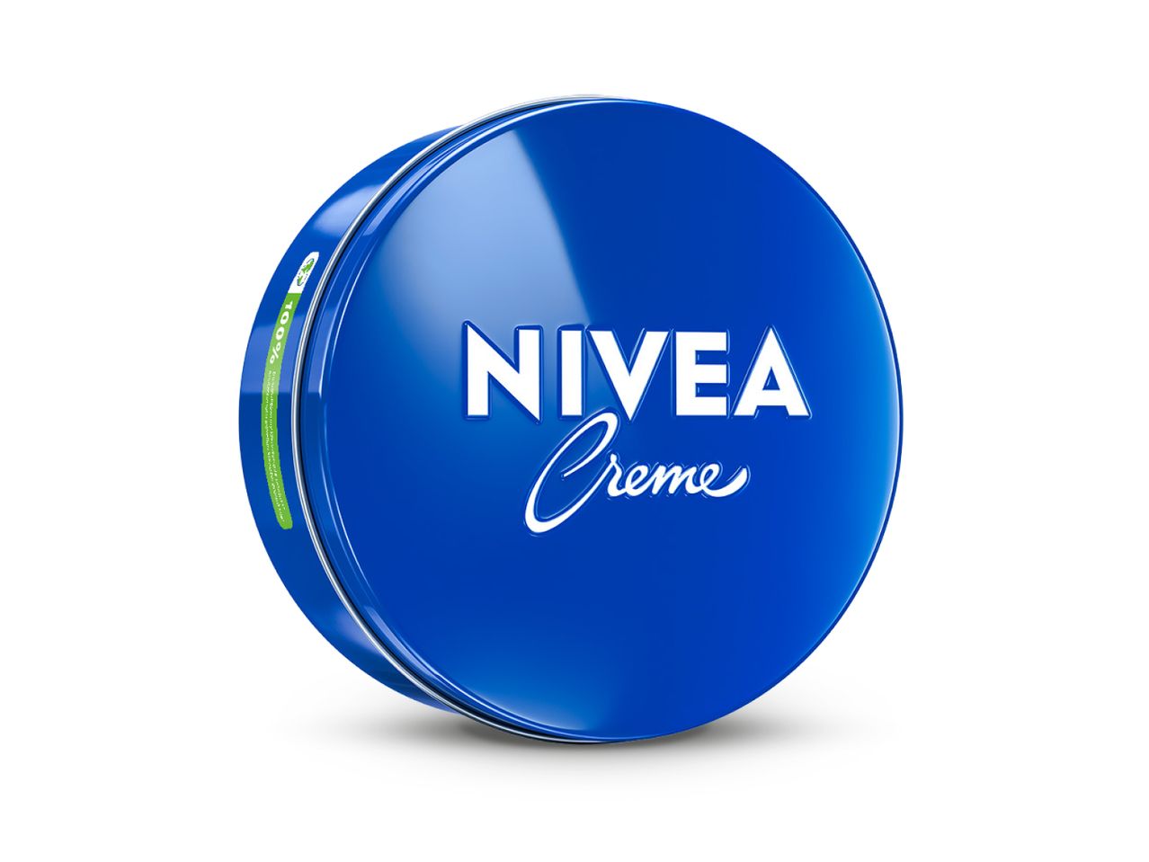 Nivea krema u plavoj metalnoj kutijici.