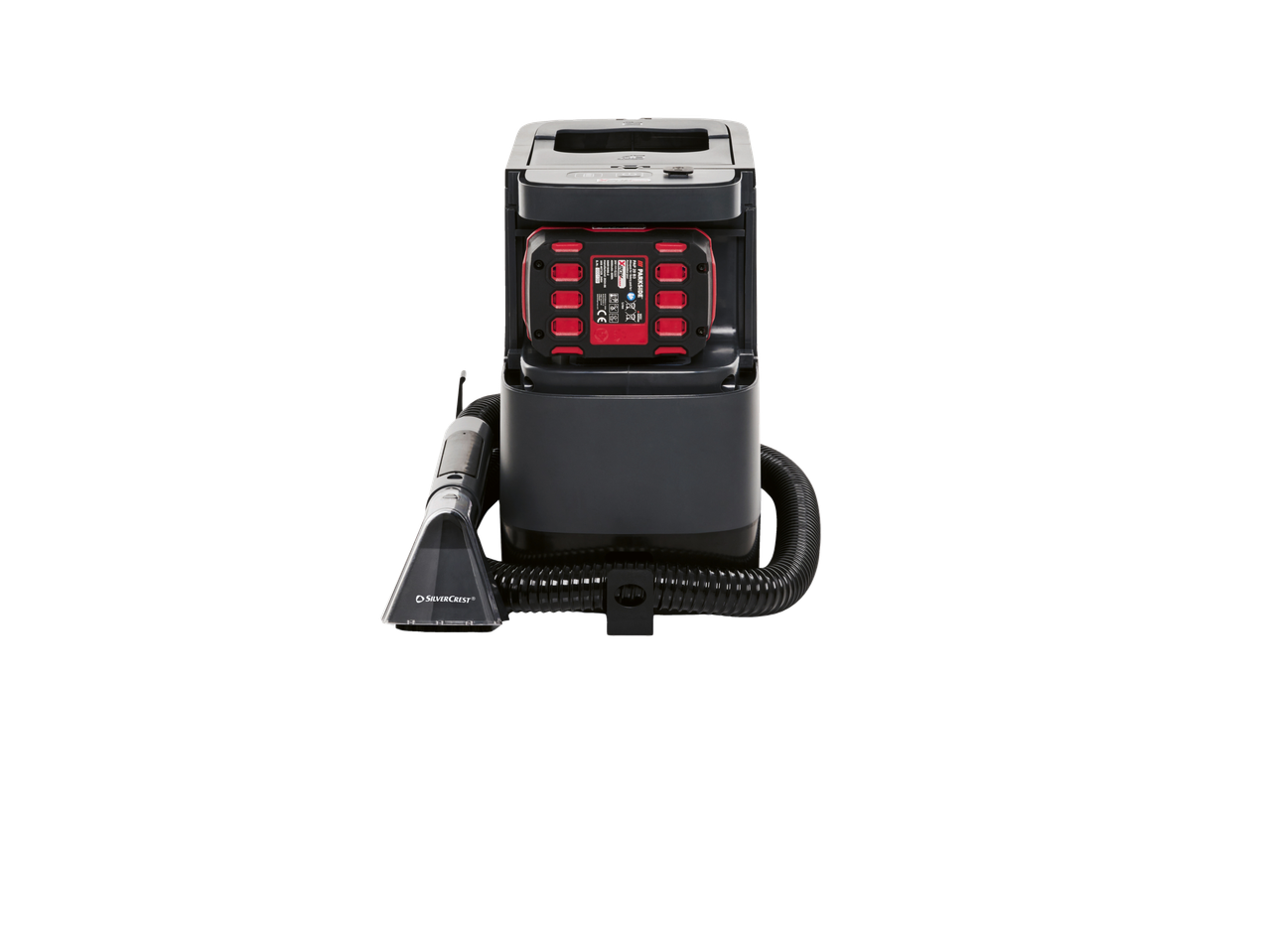 Pulitore per tappezzeria ricaricabile