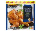 Culinea XXL Kippenvleugels Mild: gekruid, gekookt en bevroren, klaar om te bakken of te roosteren.