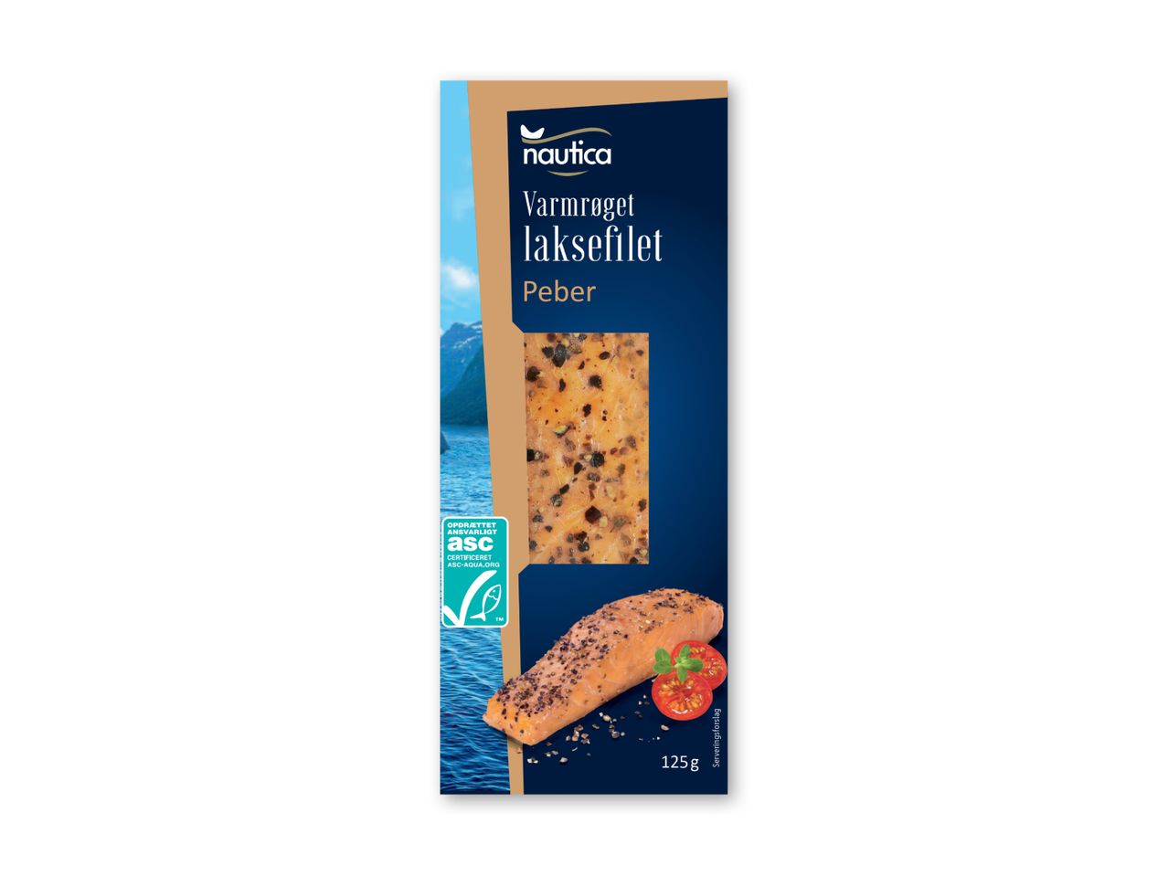 Pakke med Findus lakseruller.