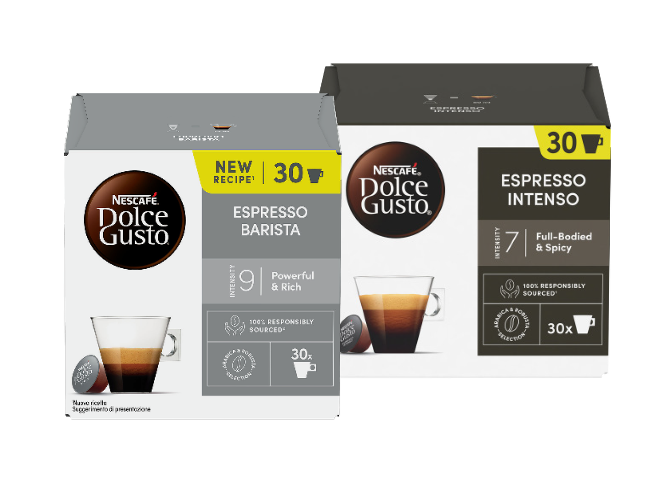 Capsule Espresso Intenso o Barista