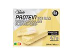 Gains Protein Ice Cream szelet fehér csokoládé ízben.