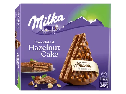 Milka hazelnoottaart