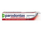Dentifrice Parodontax, soin des gencives, blanchiment.