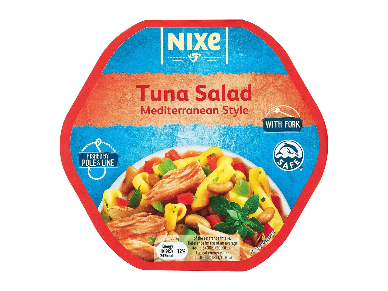 Nixé Mediterranean style tuna salad.