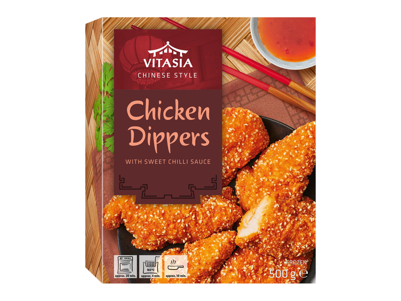 Bocconcini di pollo impanati con semi di sesamo