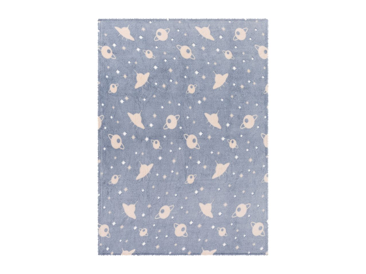Livarno Home Blue Glow In The Dark Blanket