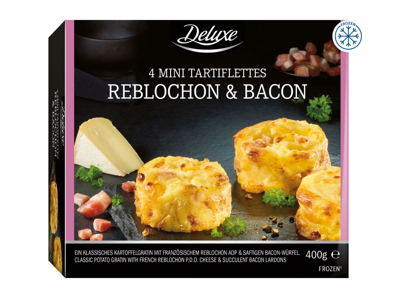 4 Mini Tartiflettes Reblochon & Bacon