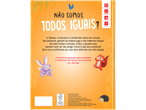 Capa de livro infantil 'Não Somos Todos Iguais?' com coelho, esquilo e ouriço, sobre igualdade e diferença.