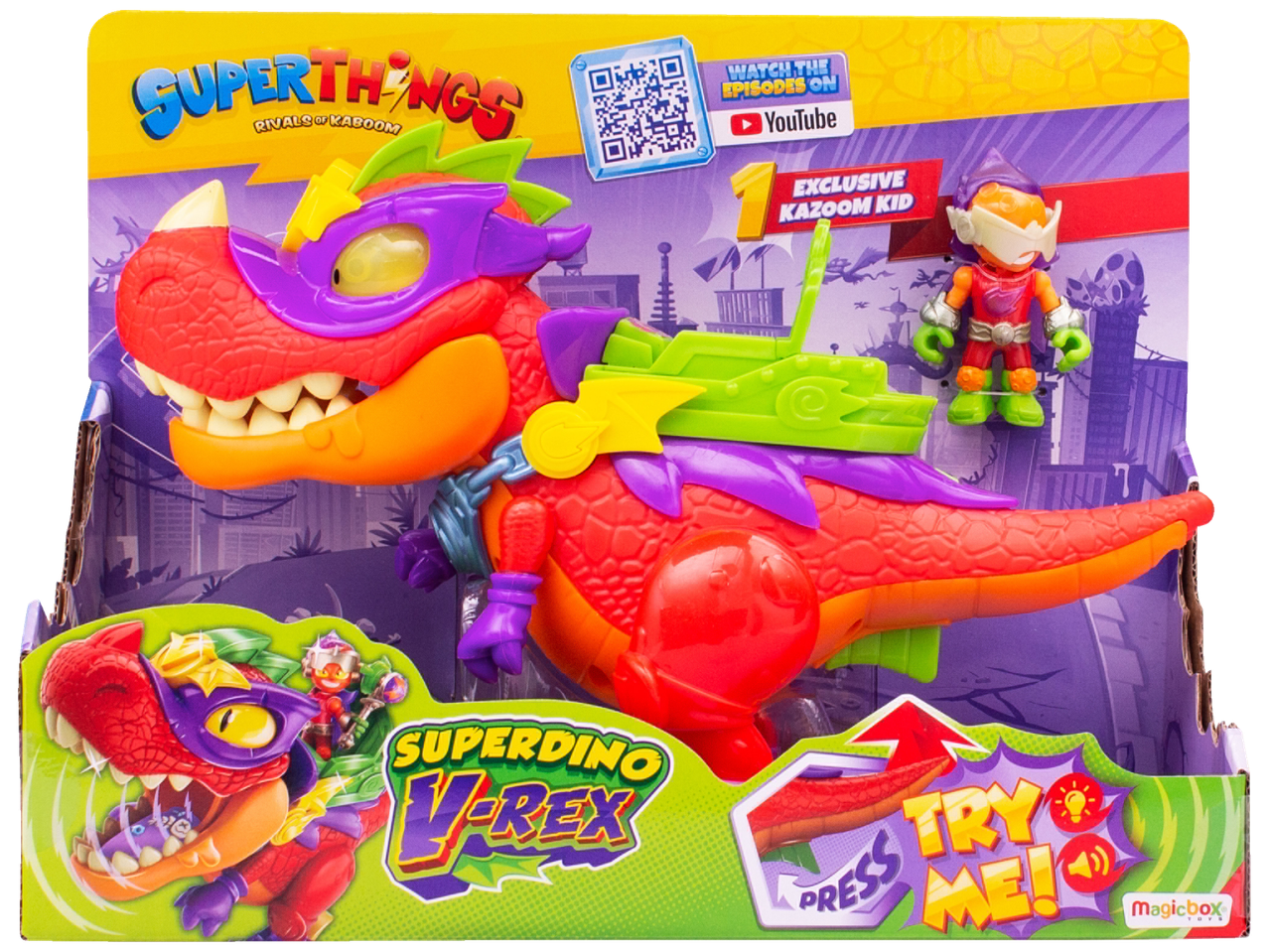 SuperThings Zestaw Dino V-Rex