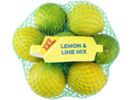 XL Lemon & Lime Mix in a green net bag.