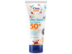 Cien Sun Kids Ultra Sensitive SPF 50+ sun cream tube.