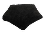 Black microfiber cleaning cloth