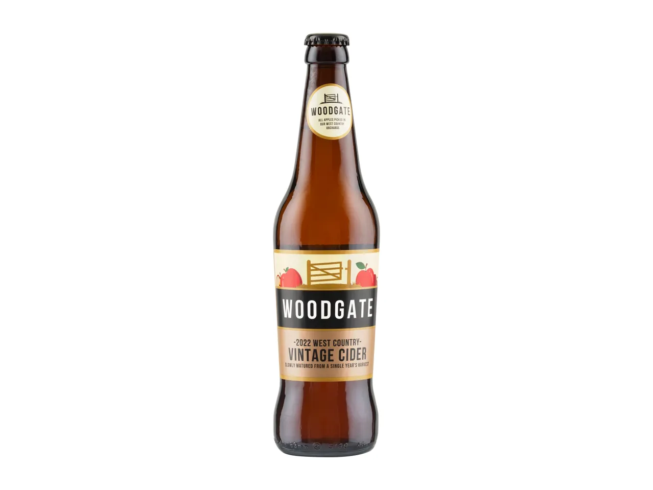 Go to full screen view: Woodgate Premium West Country Vintage Cider - Image 1