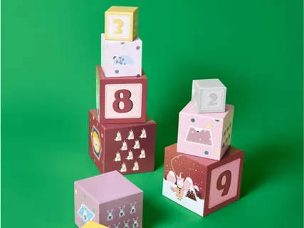 Baba toronyépítő kocka