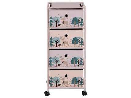 LIVARNO Vaikų lentyna su ratukais