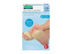 Sensoplast gel foot cushions for pressure relief and pain alleviation.