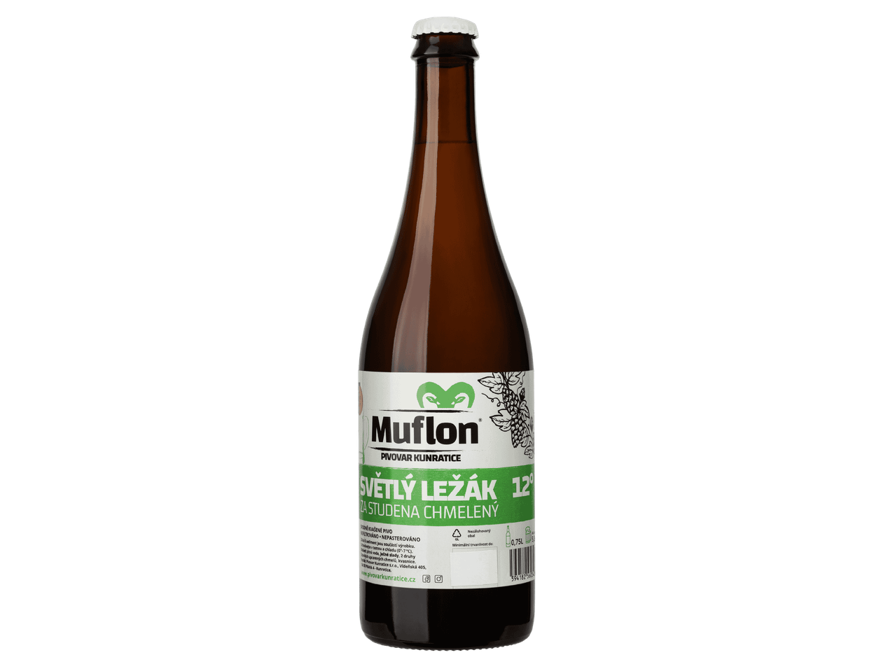 Muflon Světlý ležák 12°,5%