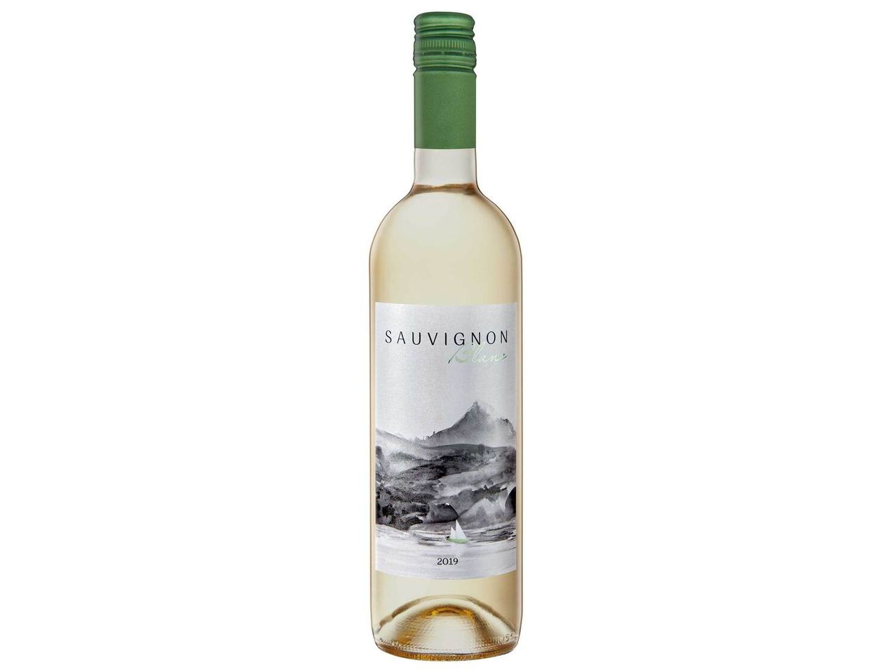 2019-es Sauvignon Blanc borosüveg.