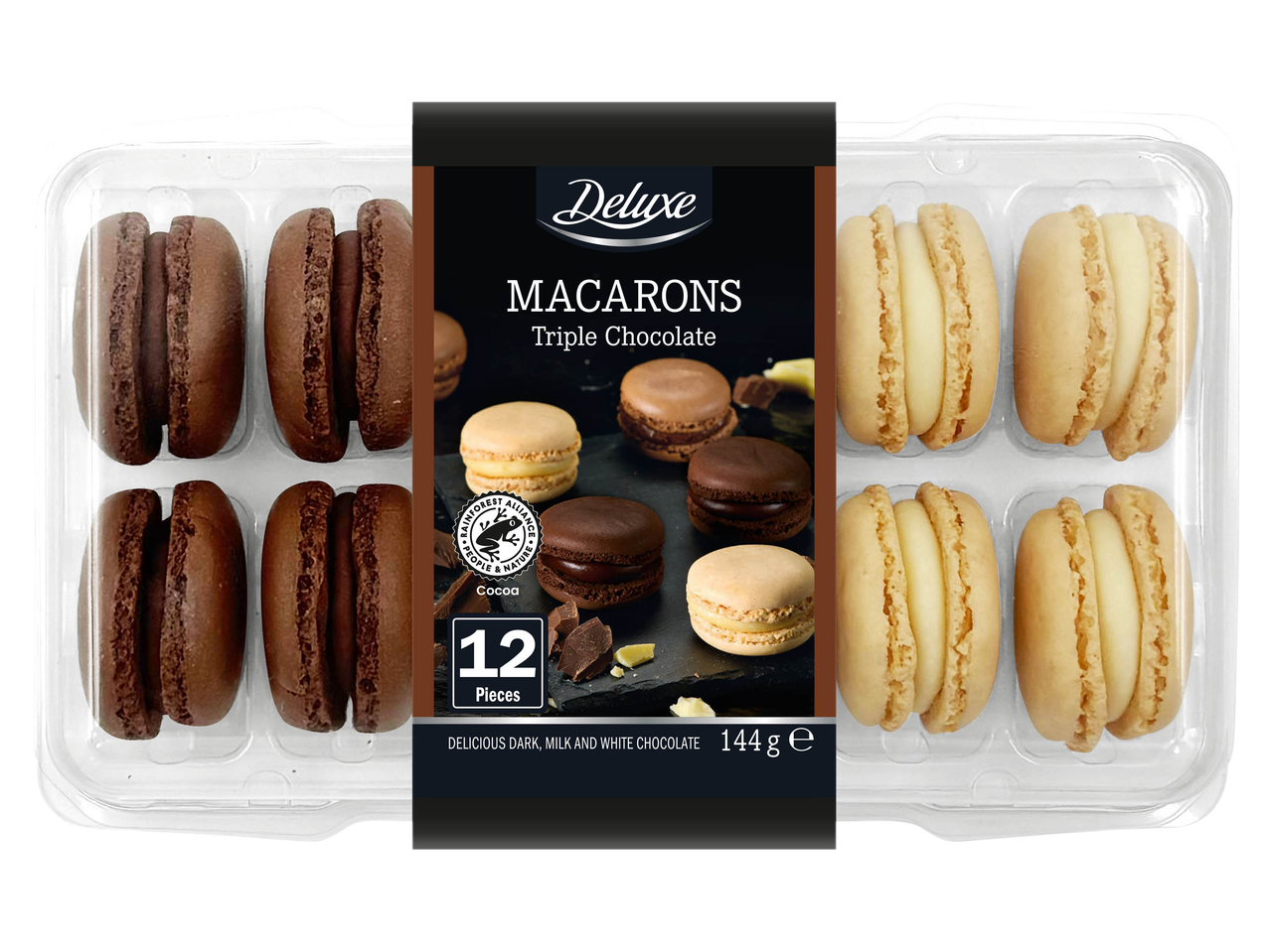 Macarons al cioccolato