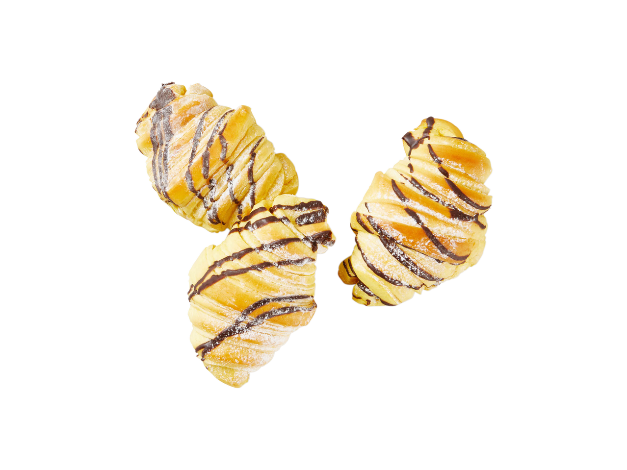 3 Brioche croissant cocoa