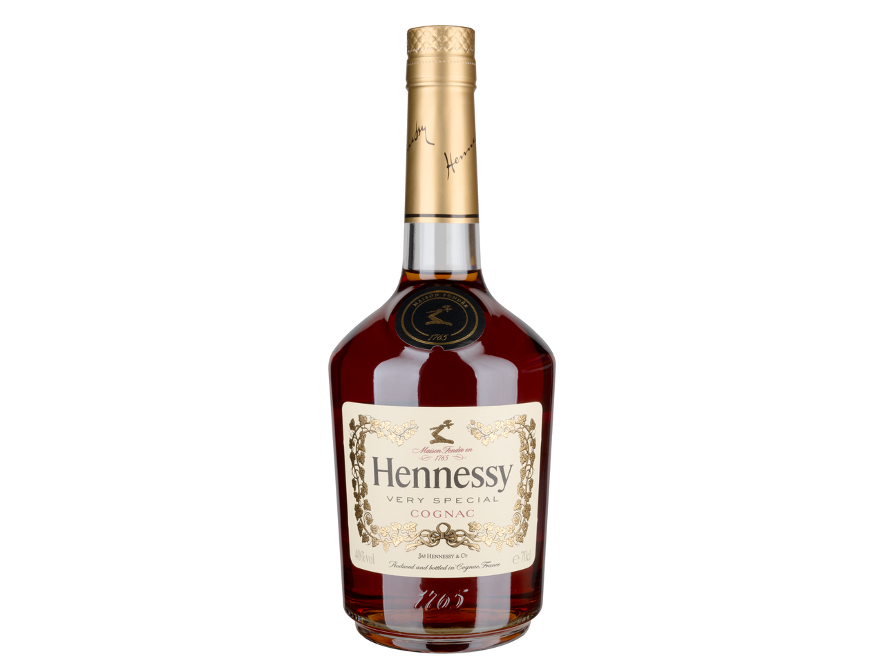Hennessy Very Special Cognac palack.