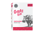 Cimarosa Shiraz Rosé Bag in Box uit Zuid-Afrika, met een nijlpaardillustratie.